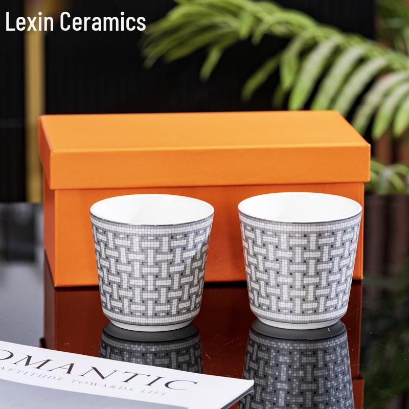 Exquisite European Bone China Mug - Elegant Teacup for Afternoon Tea, High-Value Teahouse Black Tea Cup, Perfect Gift.