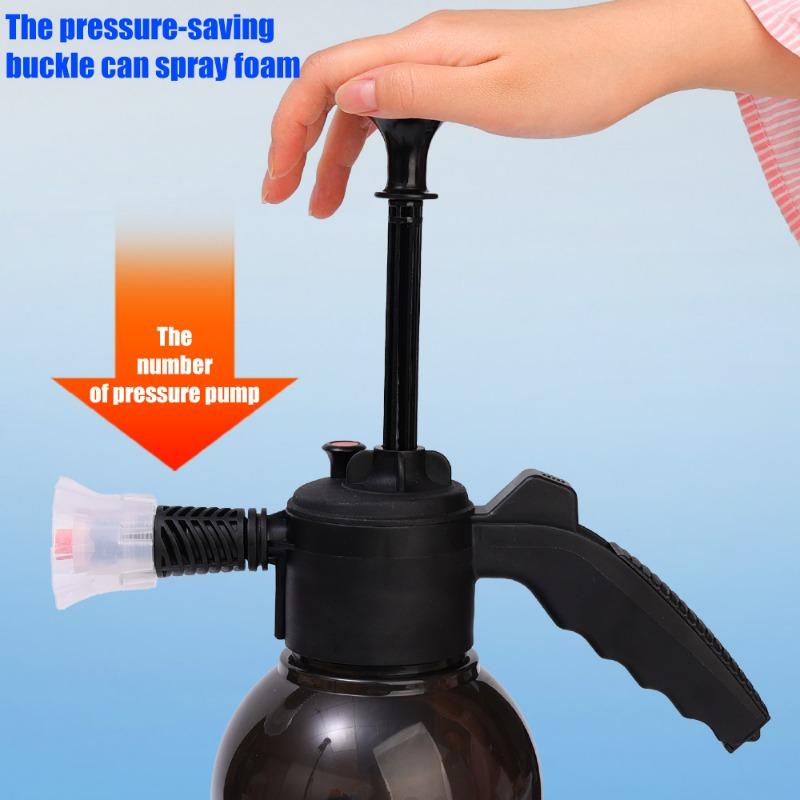 2L Handpumpen-Schaumsprüher, pneumatischer Waschschaum, Schneeschaum, Hochdruck-Autowasch-Sprühflasche für die Autohausreinigung