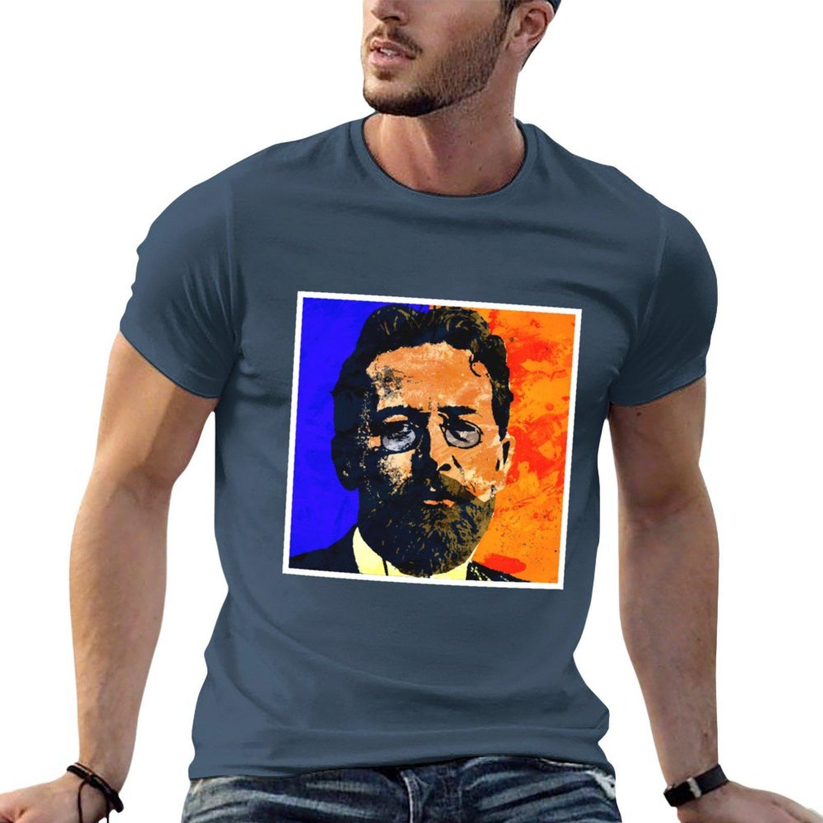 Anton Chekhov Tshirt Work Wear Lightweight Tee S