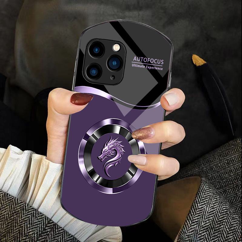 

Стеклянные корпуса Apple 13PROMAX, 14MAX, 8, 11, XR, XS с дизайном головы дракона доступны в нескольких цветах. Apple 11