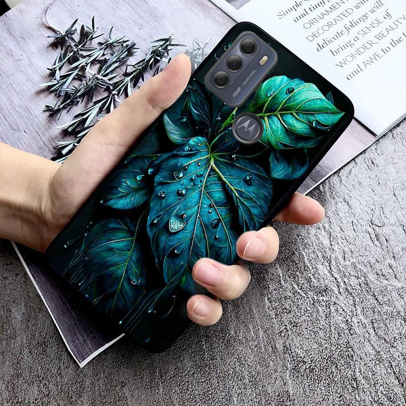 Tropical Leaf Palm Leaves Phone Case For Moto G84 G23 G24 G31 G32 G41 G51 G52 G53 G54 G71 G82 G42 G62 G200 G Play G Stylus