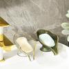 Elegant High-Value Soap Dish: Stylish Bathroom Storage Rack with Premium Draining Features