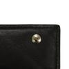 Used 12695 Small Vertical Trifold Wallet 107.55GS97 7942 Calfskin Black Repeat Anagram Pink Women's from Japan AUTHENTIC