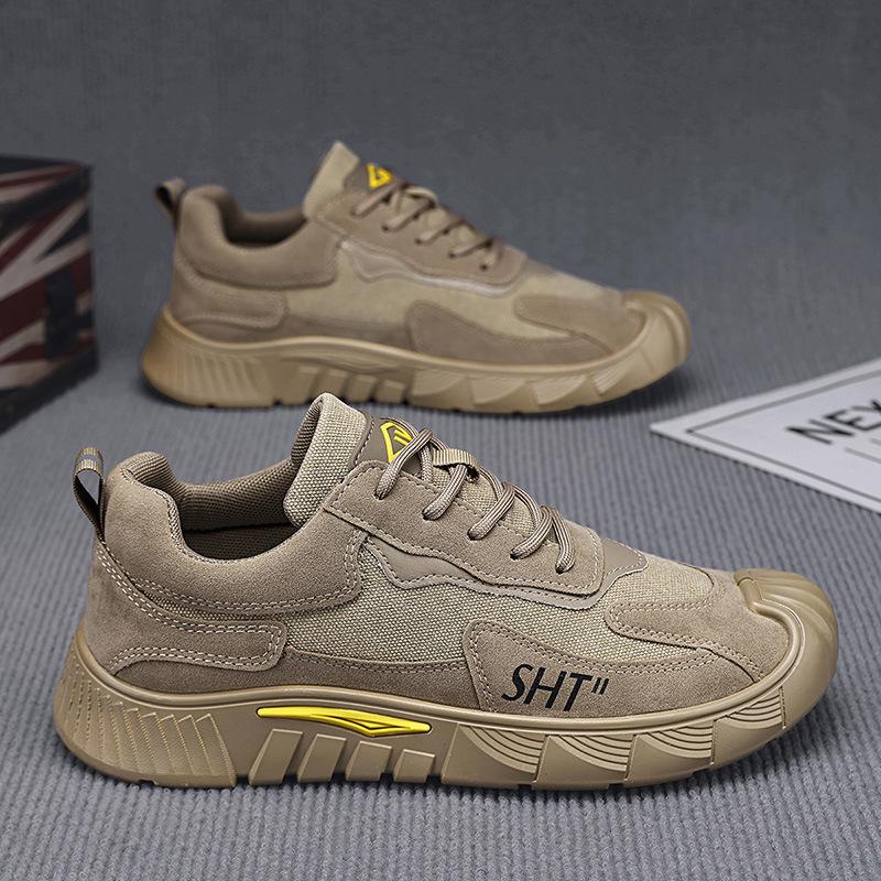 

Lightweight soft-soled labor insurance shoes men s non-slip and wear-resistant safety shoes summer breathable work shoes 39