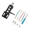 Phono Head  with Wires Aluminum Alloy   Turntable Head   for Replacement