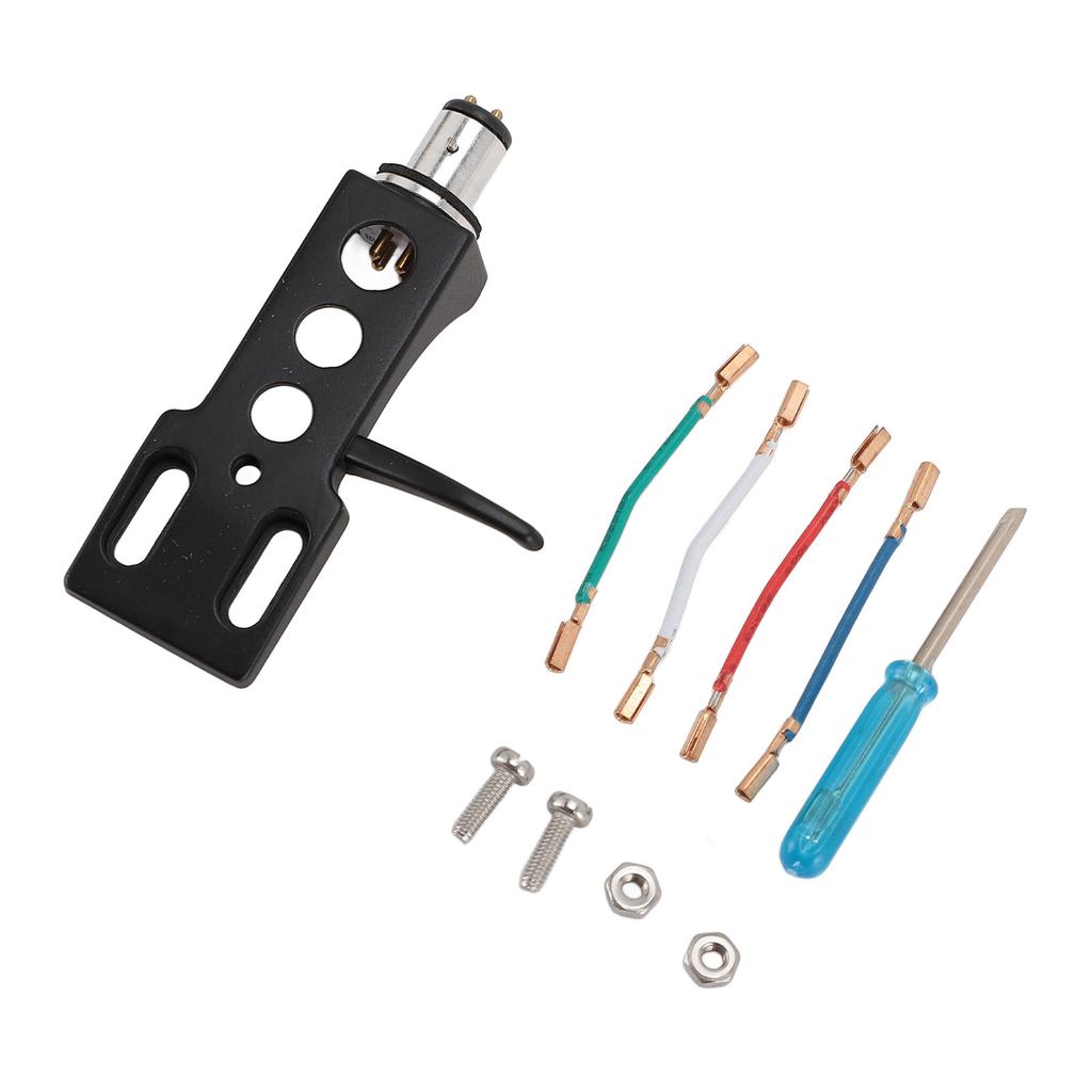 Phono Head  with Wires Aluminum Alloy   Turntable Head   for Replacement