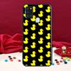 Kwaii yellow duck Case For Samsung Galaxy A34 A54 A14 A12 A22 A32 A52 A51 A71 A50 A53 A73 A13 Back Cover