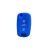 For Hyundai Elantra Accent I20 I30 Ix20 Ix35 Kia Sportage Rio3 Soul Optima Ceed Pro K5 K2 Silicone Car Key Case Cover Keychain