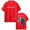 Vintage Washed Dark Souls Gothic Dark Fantasy Soulslike Gaming Merch Gamer Gift Graphic T-shirt Men Women Printed Tee Summer Casual Fashion
