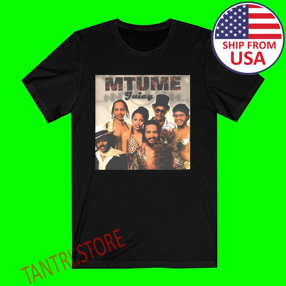 Mtume Juicy Men s Black Size S to 3XL XL