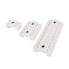 LayLax Block Cover (Rail Type) White, Airsoft Gun Custom Parts