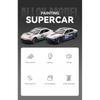 Spray 1/24 Porsche Panamera Supercar Model with Sound Light Collection Miniature Voiture Diecast Toy Vehicle Children Boy Gift Hobby