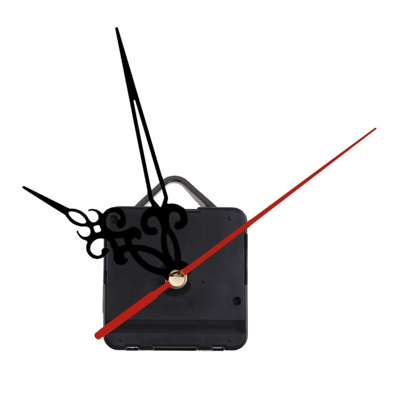 DIY Clock Movement Mechanism Non Ticking DIY Wall Clock Mechanisms with Hands Set for Repair Parts Replacement