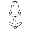 Womens Micro Swimsuit Bra Mini Bikini Swimwear 2Pcs/Set Bathing Suit