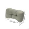 Back Pillow Lumbar Comfort Breathable Support Cushion for Women Men Car