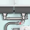 Curved Tube Sink Drain Check Valve Plastic Downpipe Tube Pipeline Accessory  Pipeline Accessory