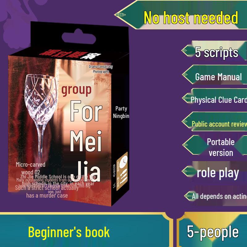 Forbidden City Murder Mystery: Home Party Role-Playing Game