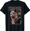 Terrifier Distressed Art the Clown Red Tone Poster Horror T-Shirt