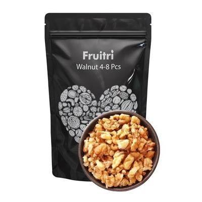 Fruitri Kashmiri Walnuts Kernel Broken 500g, Without Shell, 16Pcs Broken Akhrot Giri