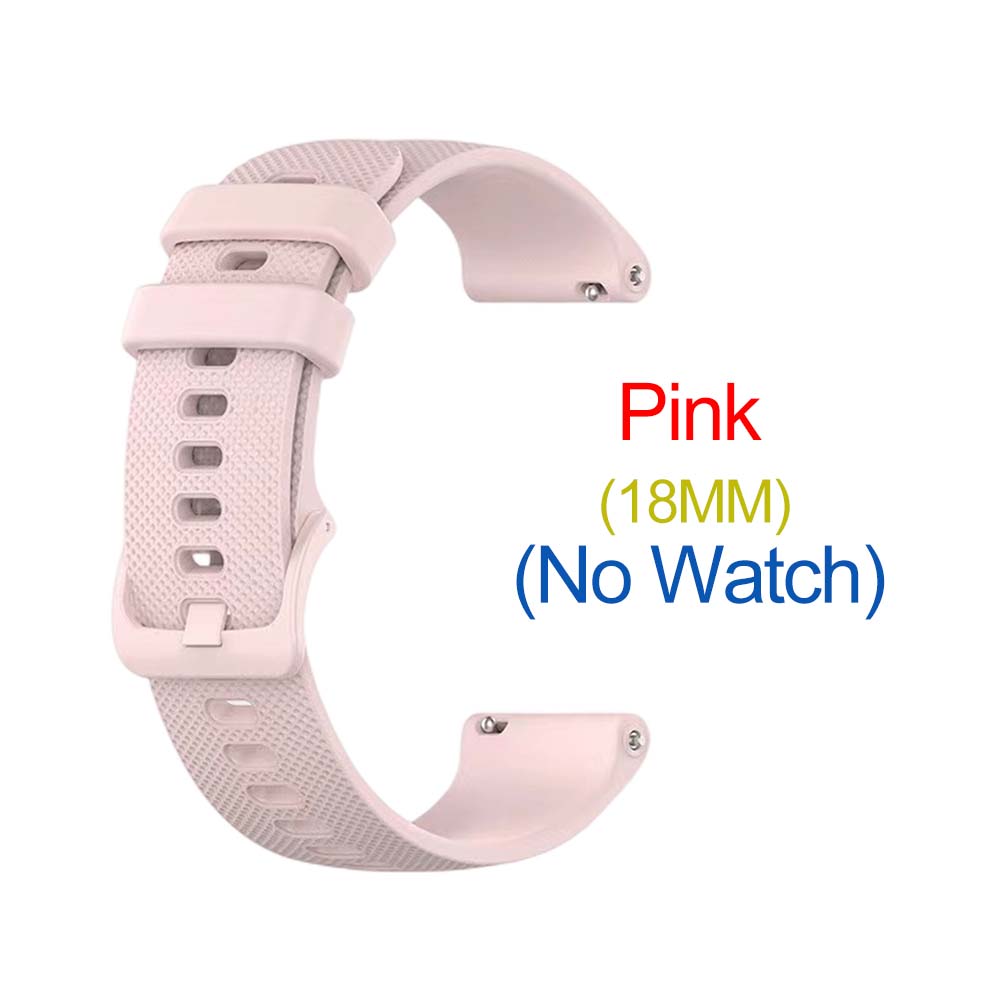 Soft Strap For Garmin Venu 2S Vivomove 3S Wristband 18mm Silicone Smart Watch Band Bracelet Replacement Accessories