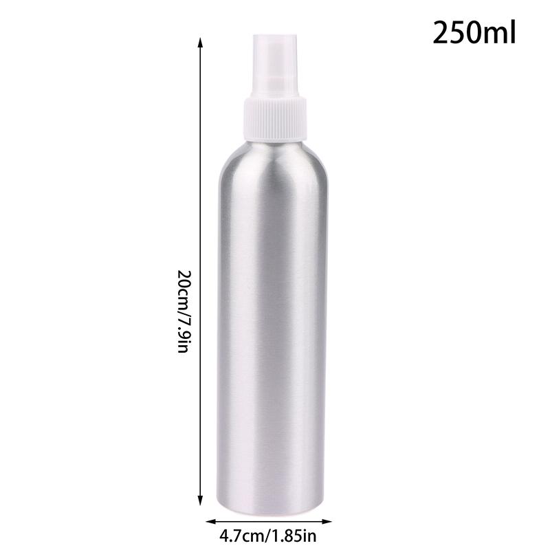 30/50/100/120/150/250/500Ml Empty Aluminum Spray Bottle Cosmetic Bottle Mini Metal Atomizer Bottles Travel Size For Cosmetics
