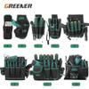 Greener Thicken Tool Kit Electric Drill Storage Packaging Repair Multi Layer Waist Bag Electrical Tools Canvas Wear Resistant