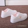 Embroidered small butterfly thin board shoes flat sneakers