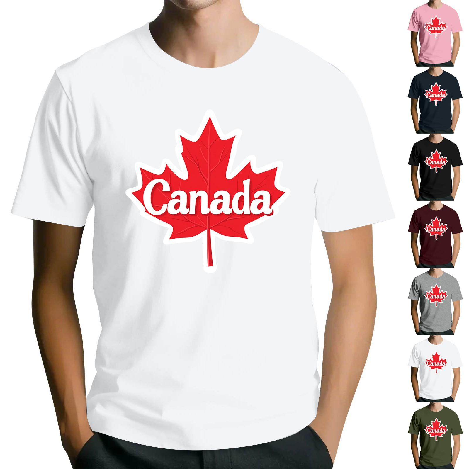 

Мужская повседневная футболка с круглым вырезом и короткими рукавами с принтом XL