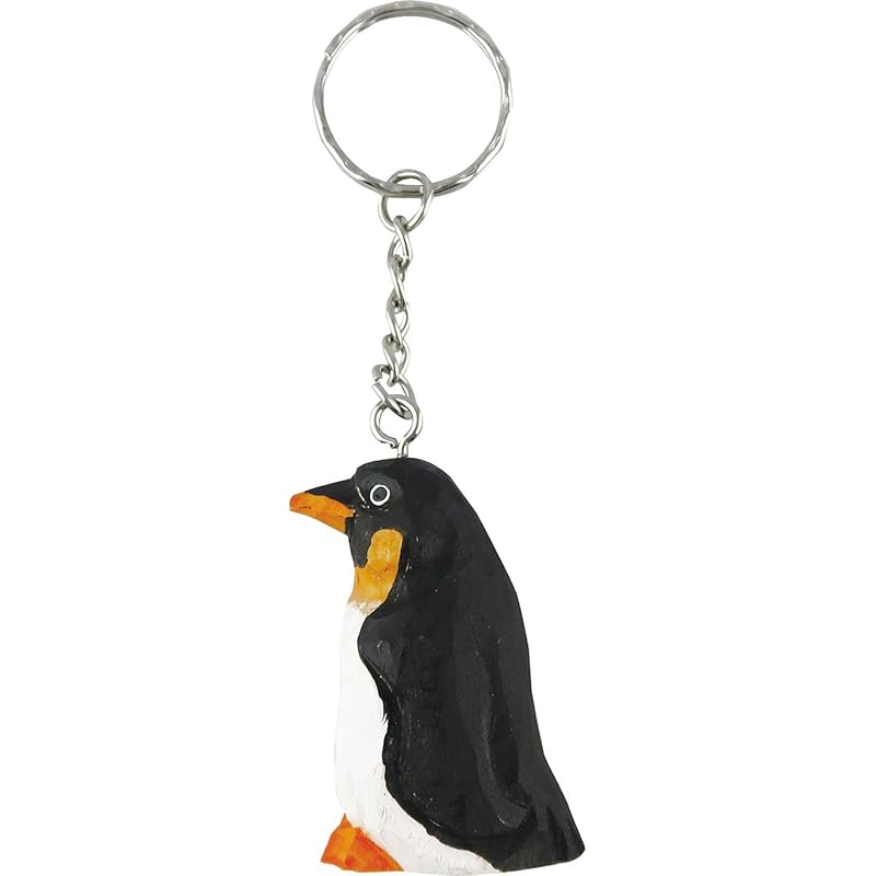 

el commune key ring wood key ring penguin KC-14