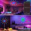 USB RGBIC Firework Strip Light Bluetooth APP Control Music Sync Smart LED Neon Light for TV Wall Bedroom Wedding Party Decor