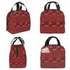 Sally Face Larry's Tasche Isolierte Lunchtasche für Kinder Schul-Kühltasche Thermische Lebensmittelbox Tragetasche Auslaufsicherer Lunchbox-Behälter
