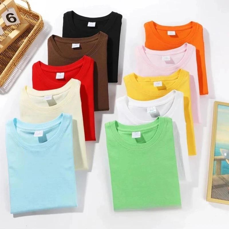Kids Casual Printing O-neck Short Sleeve T-Shirt Summer Trend All-match Cartoon Pullover Top Tee Boys Girls Clothes