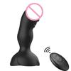 Anal Sex Toy Rose Vibrator for Women Remote Control Butt Plug with 10 Modes Vibrating Prostate Massager Silicone Stimulator