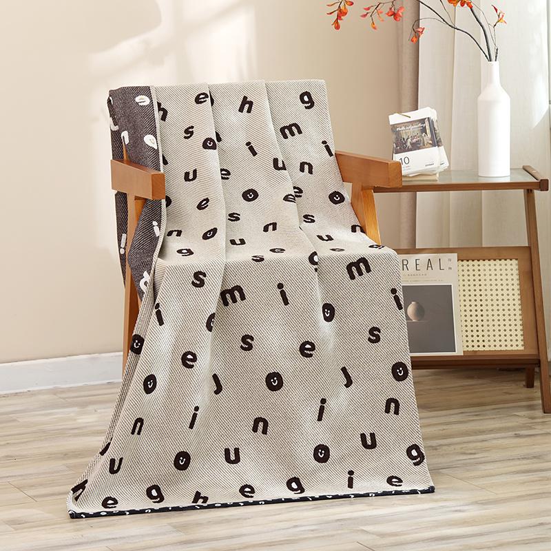 Large size bath towel pure cotton four-layer gauze adult household soft water-absorbing non-linting swimming bath wrap beach towel