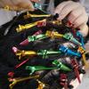 45/65 Pièces Pinces à Cheveux Mini Barber Colorées/Argentées Résistantes à la Chaleur Épingles Fixes en Métal Pro Salon Coupe de Cheveux Coiffage Ménager