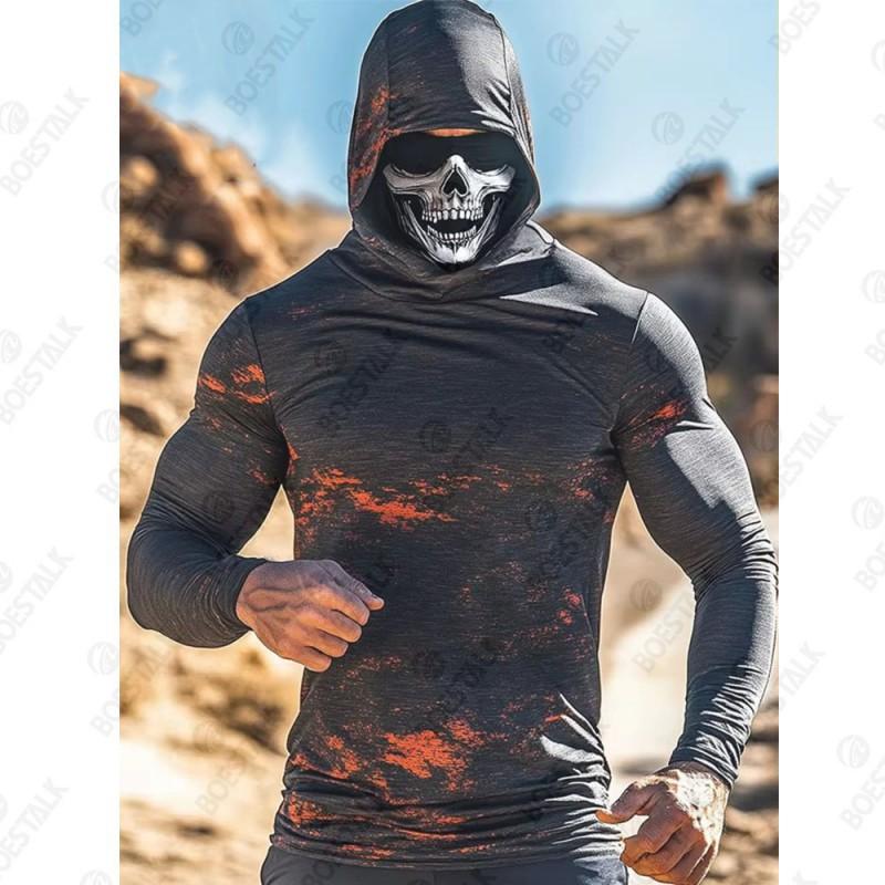 Camouflage Sunscreen Fishing Suit Mask Collar Outdoor Sports Light Luya Fish