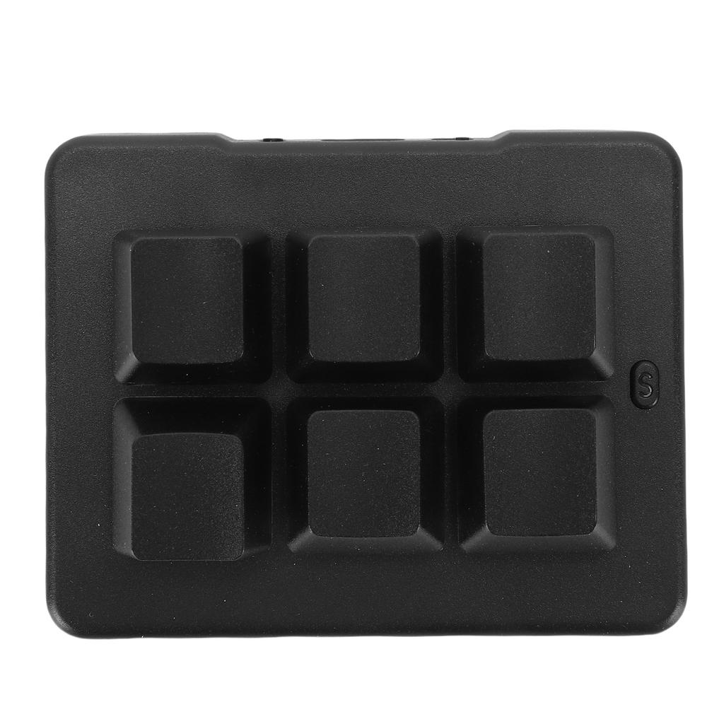 USB Wired 6 Key Keyboard Customize NaMacro Programmable 6 Key Mechanical Keypad for PC Video Game