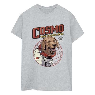 Guardians Of The Galaxy Volume 3 Womens/Ladies Cosmo The Spacedog Boyfriend T-Shirt