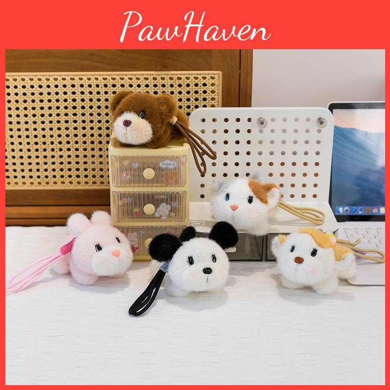 Plush Brown Bear Animal Toy For Wedding Decorations And Office Desk Ornaments