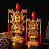 Electronic Detachable Candle, Buddhist Prayer Lamp, LED Bulb, God of Wealth Lamp, Dragon and Phoenix Lamp, Safety Plug