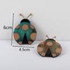 New Cute Ladybug Acrylic Brooches For Women Lovely Cartoon Animals Resin Badge Brooch Lapel Pins Fashion Party Jewelry Gift