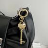 Heart Lock Pendant Keychain Multi-Functional Bag Decoration Couple Gift For Anniversaries Engraved Accessory For Bags