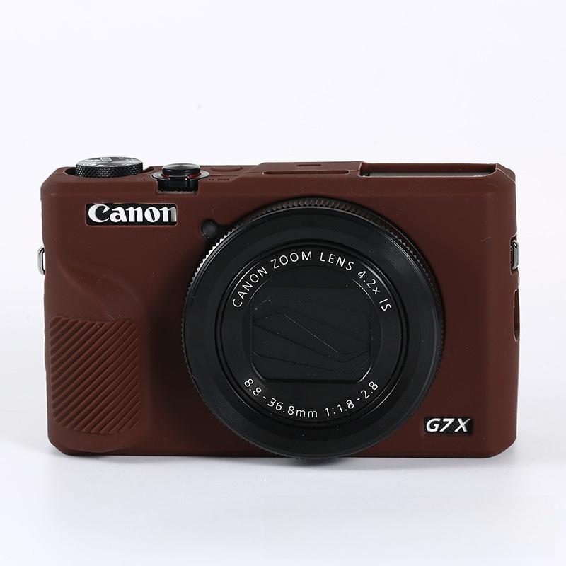 Husă din silicon pentru Canon PowerShot G7X Mark III - G7X3 Geantă pentru cameră și husă de protecție pentru fotografie