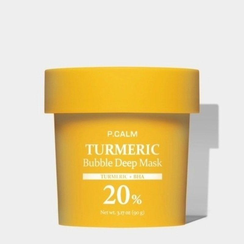 PCALM Turmeric Curcumin Bubble Deep Mask 90g Turmeric Curcumin Bubble Deep Mask 90g