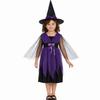 Kawaii Kids Witch Dress Set Pointy Hat Halloween Cosplay Costumes  Carnival