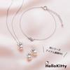 Hello Kitty Platinum Pearl Pendant Ribbon PPCKT10002 [Hello Kitty] 900/850 (Pt900/850) PPCKT-10002