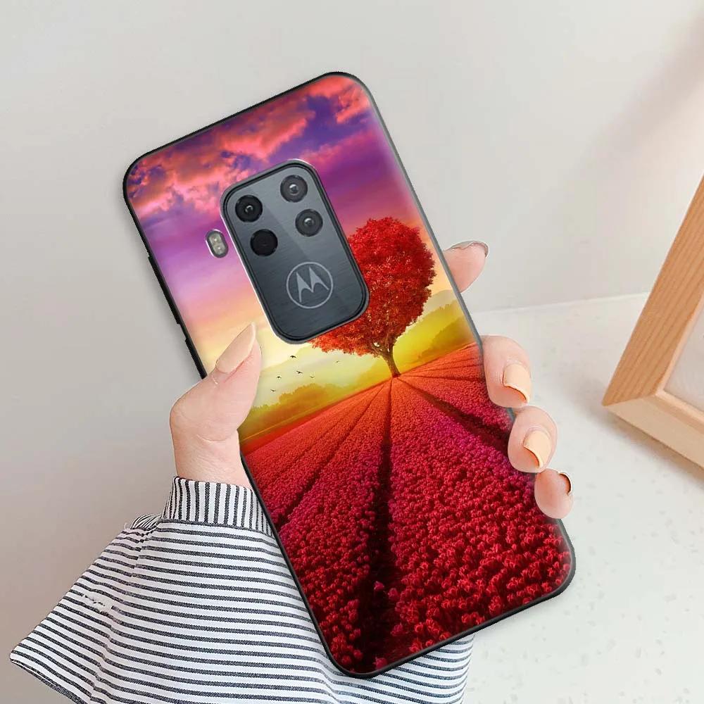 For Moto One Pro Case Moto One Zoom Matte Silicone For Motorola For Moto One Zoom Case Cover Fashion TPU Protective Back Cover