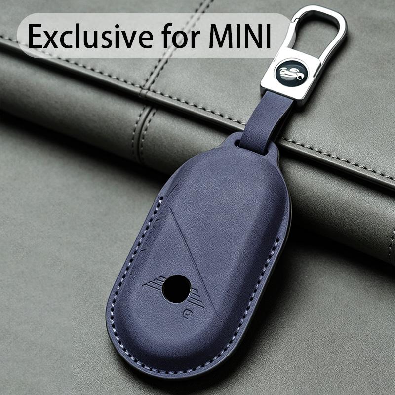 Car Key Fob Cover For BMW Mini Cooper Countryman One 2023 2024 Keyless Keychain Durable Luxury Protector Holder Accessories ysbf88 dnvr5