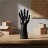 2 Pieces Male Hand Model Sturdy Fake Reusable Display Prop for Showroom White Left