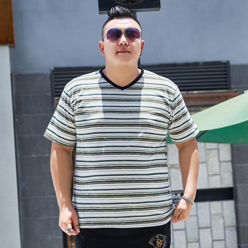 Men's Plus Size Big Tall Black T-Shirt Summer Oversized Cotton Tee 2XL-7XL